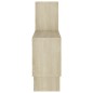 vidaXL Wandregal in Autoform Sonoma-Eiche 82x15x51 cm Holzwerkstoff vidaXL Wandregal in Autoform Sonoma-Eiche 82x15x51 cm Holzwerkstoff