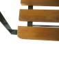 vidaXL Gartenbank Klappbar 112 cm Massivholz Akazie vidaXL Gartenbank Klappbar 112 cm Massivholz Akazie