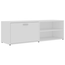vidaXL TV-Schrank Weiß 120x34x37 cm Holzwerkstoff