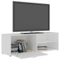 vidaXL TV-Schrank Weiß 120x34x37 cm Holzwerkstoff vidaXL TV-Schrank Weiß 120x34x37 cm Holzwerkstoff