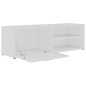 vidaXL TV-Schrank Weiß 120x34x37 cm Holzwerkstoff vidaXL TV-Schrank Weiß 120x34x37 cm Holzwerkstoff