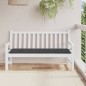 Gartenbank-Auflage Schwarz 150x50x3 cm Oxford-Gewebe Gartenbank-Auflage Schwarz 150x50x3 cm Oxford-Gewebe