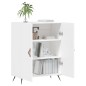 vidaXL Sideboard Weiß 69,5x34x90 cm Holzwerkstoff vidaXL Sideboard Weiß 69,5x34x90 cm Holzwerkstoff
