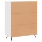 vidaXL Sideboard Weiß 69,5x34x90 cm Holzwerkstoff vidaXL Sideboard Weiß 69,5x34x90 cm Holzwerkstoff
