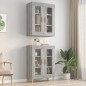 vidaXL Hängeschrank Grau Sonoma 69,5x34x90 cm vidaXL Hängeschrank Grau Sonoma 69,5x34x90 cm