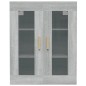 vidaXL Hängeschrank Grau Sonoma 69,5x34x90 cm vidaXL Hängeschrank Grau Sonoma 69,5x34x90 cm