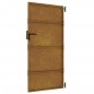 vidaXL Gartentor 85x175 cm Cortenstahl vidaXL Gartentor 85x175 cm Cortenstahl