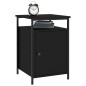 vidaXL Nachttische 2 Stk. Schwarz 40x42x60 cm Holzwerkstoff vidaXL Nachttische 2 Stk. Schwarz 40x42x60 cm Holzwerkstoff