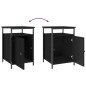 vidaXL Nachttische 2 Stk. Schwarz 40x42x60 cm Holzwerkstoff vidaXL Nachttische 2 Stk. Schwarz 40x42x60 cm Holzwerkstoff