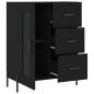 vidaXL Sideboard Schwarz 69,5x34x90 cm Holzwerkstoff vidaXL Sideboard Schwarz 69,5x34x90 cm Holzwerkstoff