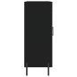 vidaXL Sideboard Schwarz 69,5x34x90 cm Holzwerkstoff vidaXL Sideboard Schwarz 69,5x34x90 cm Holzwerkstoff