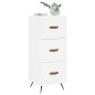vidaXL Sideboard Weiß 34,5x34x90 cm Holzwerkstoff vidaXL Sideboard Weiß 34,5x34x90 cm Holzwerkstoff