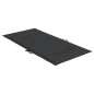 Gartenstuhlauflagen für Niedriglehner 4 Stk. Schwarz 100x50x3cm Gartenstuhlauflagen für Niedriglehner 4 Stk. Schwarz 100x50x3cm