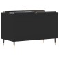 vidaXL Plattenschrank Schwarz 74,5x38x48 cm Holzwerkstoff vidaXL Plattenschrank Schwarz 74,5x38x48 cm Holzwerkstoff