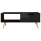 vidaXL Couchtisch Hochglanz-Schwarz 100x49,5x43 cm Holzwerkstoff vidaXL Couchtisch Hochglanz-Schwarz 100x49,5x43 cm Holzwerkstoff