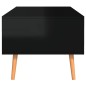 vidaXL Couchtisch Hochglanz-Schwarz 100x49,5x43 cm Holzwerkstoff vidaXL Couchtisch Hochglanz-Schwarz 100x49,5x43 cm Holzwerkstoff