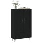 vidaXL Highboard Schwarz 69,5x31x115 cm Holzwerkstoff vidaXL Highboard Schwarz 69,5x31x115 cm Holzwerkstoff