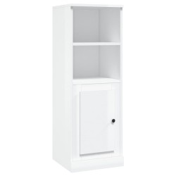 vidaXL Highboard Hochglanz-Weiß 36x35,5x103,5 cm Holzwerkstoff