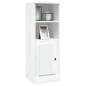 vidaXL Highboard Hochglanz-Weiß 36x35,5x103,5 cm Holzwerkstoff vidaXL Highboard Hochglanz-Weiß 36x35,5x103,5 cm Holzwerkstoff
