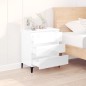 vidaXL Sideboard Hochglanz-Weiß 60x35x70 cm Holzwerkstoff vidaXL Sideboard Hochglanz-Weiß 60x35x70 cm Holzwerkstoff