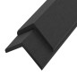 vidaXL Winkelleisten 5 Stk. WPC 170 cm Schwarz vidaXL Winkelleisten 5 Stk. WPC 170 cm Schwarz
