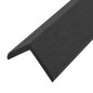 vidaXL Winkelleisten 5 Stk. WPC 170 cm Schwarz vidaXL Winkelleisten 5 Stk. WPC 170 cm Schwarz