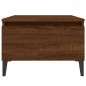 vidaXL Beistelltische 2 Stk. Braun Eiche 50x46x35 cm Holzwerkstoff vidaXL Beistelltische 2 Stk. Braun Eiche 50x46x35 cm Holzwerkstoff