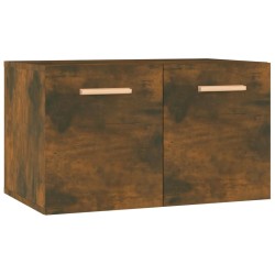 vidaXL Wandschrank Räuchereiche 60x36,5x35 cm Holzwerkstoff