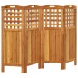 vidaXL 4-tlg. Paravent 162x2x115 cm Massivholz Akazie vidaXL 4-tlg. Paravent 162x2x115 cm Massivholz Akazie