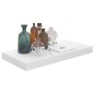 vidaXL Schwebende Wandregale 2 Stk. Hochglanz-Weiß 50x23x3,8cm MDF vidaXL Schwebende Wandregale 2 Stk. Hochglanz-Weiß 50x23x3,8cm MDF