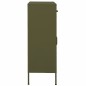 vidaXL Lagerschrank Olivgrün 80x35x101,5 cm Stahl vidaXL Lagerschrank Olivgrün 80x35x101,5 cm Stahl