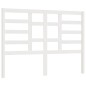 vidaXL Kopfteil Weiß 126x4x104 cm Massivholz Kiefer vidaXL Kopfteil Weiß 126x4x104 cm Massivholz Kiefer