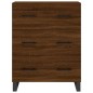 Highboard Braun Eichen-Optik 69,5x34x180 cm Holzwerkstoff Highboard Braun Eichen-Optik 69,5x34x180 cm Holzwerkstoff