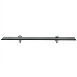 vidaXL Schwebendes Regal Glas 60x20 cm 8 mm