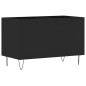 vidaXL Plattenschrank Schwarz 74,5x38x48 cm Holzwerkstoff vidaXL Plattenschrank Schwarz 74,5x38x48 cm Holzwerkstoff