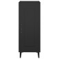 vidaXL Sideboard Schwarz 34,5x34x90 cm Holzwerkstoff vidaXL Sideboard Schwarz 34,5x34x90 cm Holzwerkstoff