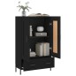vidaXL Highboard Schwarz 69,5x31x115 cm Holzwerkstoff vidaXL Highboard Schwarz 69,5x31x115 cm Holzwerkstoff