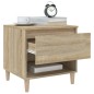 vidaXL Nachttische 2 Stk. Sonoma-Eiche 50x46x50 cm Holzwerkstoff vidaXL Nachttische 2 Stk. Sonoma-Eiche 50x46x50 cm Holzwerkstoff