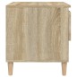 vidaXL Nachttische 2 Stk. Sonoma-Eiche 50x46x50 cm Holzwerkstoff vidaXL Nachttische 2 Stk. Sonoma-Eiche 50x46x50 cm Holzwerkstoff
