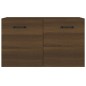 vidaXL Wandschrank Braun Eichen-Optik 60x36,5x35 cm Holzwerkstoff vidaXL Wandschrank Braun Eichen-Optik 60x36,5x35 cm Holzwerkstoff