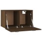 vidaXL Wandschrank Braun Eichen-Optik 60x36,5x35 cm Holzwerkstoff vidaXL Wandschrank Braun Eichen-Optik 60x36,5x35 cm Holzwerkstoff