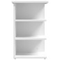 vidaXL Beistellregal Weiß 35x35x55 cm Holzwerkstoff vidaXL Beistellregal Weiß 35x35x55 cm Holzwerkstoff