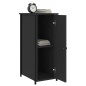 vidaXL Nachttische 2 Stk. Schwarz 32x42x80 cm Holzwerkstoff vidaXL Nachttische 2 Stk. Schwarz 32x42x80 cm Holzwerkstoff