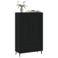 vidaXL Highboard Schwarz 69,5x31x115 cm Holzwerkstoff
