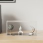vidaXL Vitrine Transparent 24x12x11 cm Acryl vidaXL Vitrine Transparent 24x12x11 cm Acryl