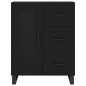 vidaXL Sideboard Schwarz 69,5x34x90 cm Holzwerkstoff vidaXL Sideboard Schwarz 69,5x34x90 cm Holzwerkstoff