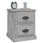 vidaXL Nachttische 2 Stk. Betongrau 39x39x47,5 cm Holzwerkstoff vidaXL Nachttische 2 Stk. Betongrau 39x39x47,5 cm Holzwerkstoff