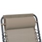 vidaXL Kopfstütze für Liegestuhl Taupe 40 x 7,5 x 15 cm Textilene vidaXL Kopfstütze für Liegestuhl Taupe 40 x 7,5 x 15 cm Textilene