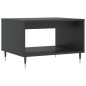 vidaXL Couchtisch Schwarz 60x50x40 cm Holzwerkstoff vidaXL Couchtisch Schwarz 60x50x40 cm Holzwerkstoff