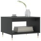 vidaXL Couchtisch Schwarz 60x50x40 cm Holzwerkstoff vidaXL Couchtisch Schwarz 60x50x40 cm Holzwerkstoff